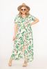 Picture of PLUS SIZE PRINTED MAXI DRESS